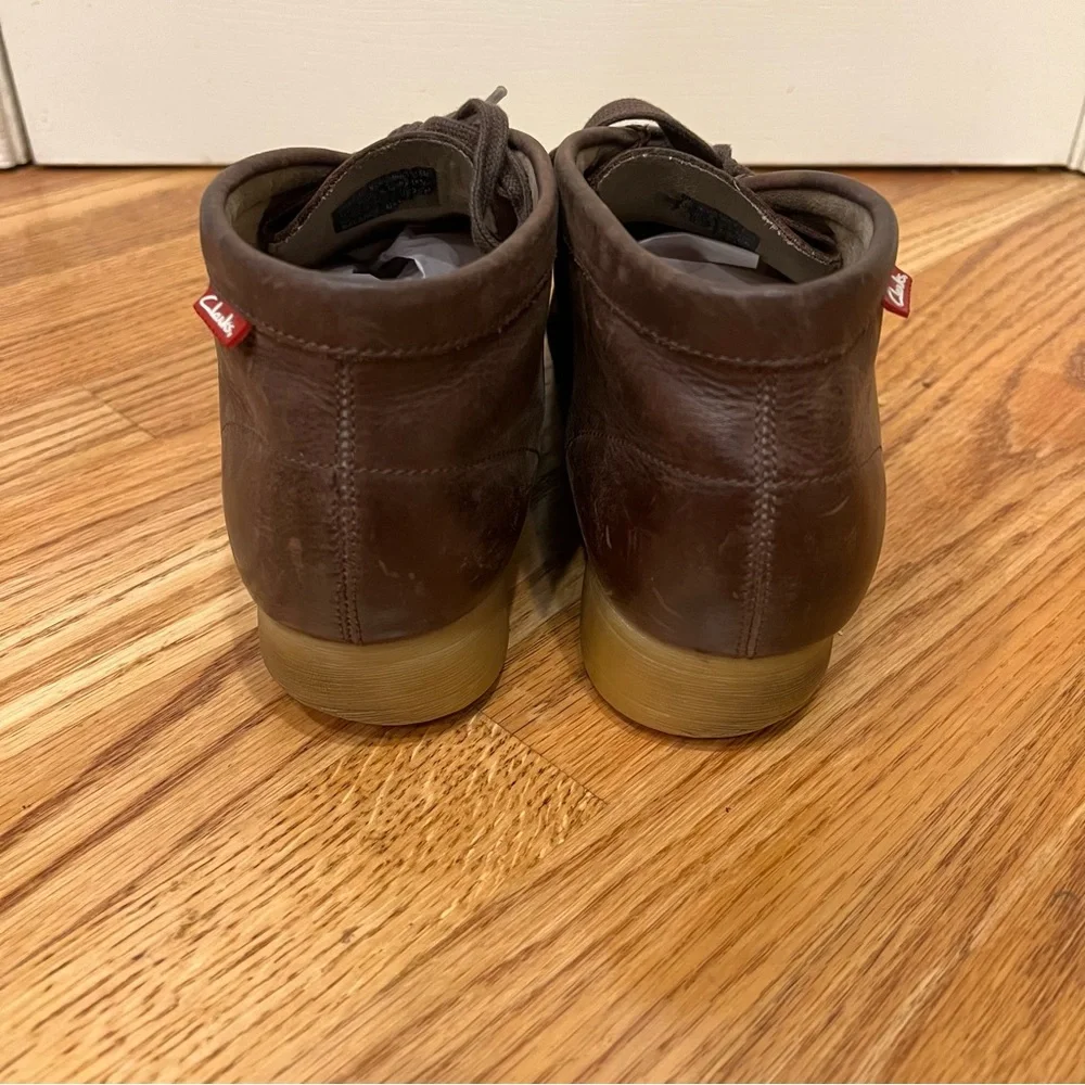 Clarks Wallabees Brown Leather Chukka Boots 8.5 Men’s Shoes